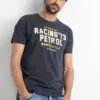 t-shirt βαμβακερή με στάμπα