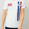 λευκό T-shirt με τύπωμα