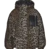 μπουφάν puffer animal print